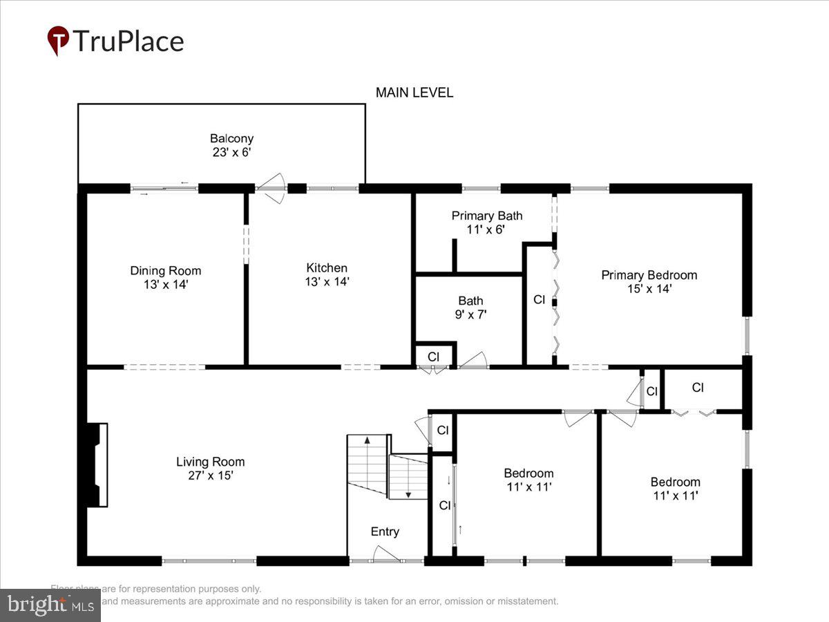 12326 Riverview Road Fort Washington, MD 20744 - Photo 22 of 23 Main Level Floor Plan