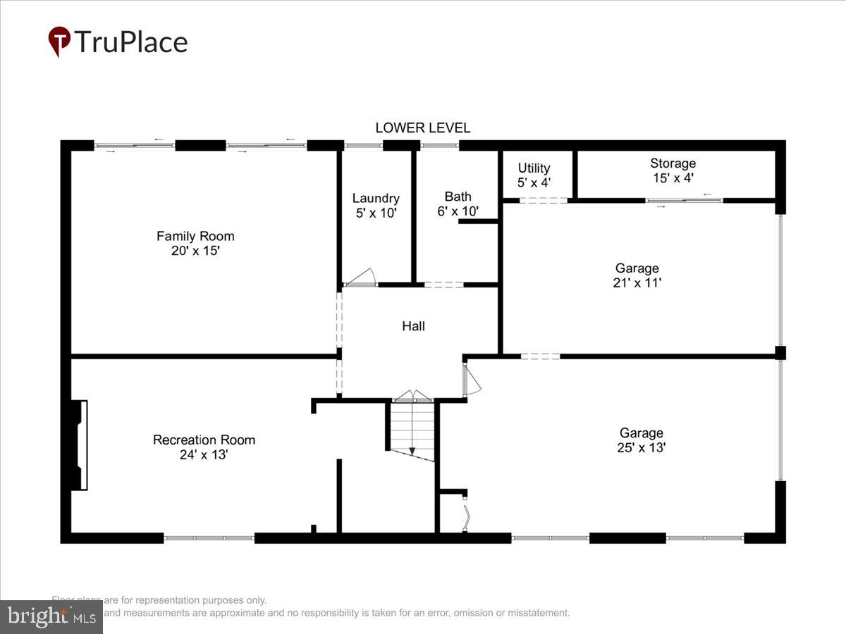 12326 Riverview Road Fort Washington, MD 20744 - Photo 23 of 23 Lower Level Floor Plan