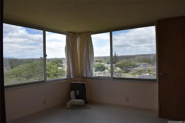 a view of a city from a window