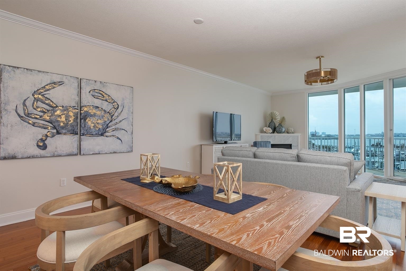 27800 Canal Road, Unit 411 Orange Beach, AL 36561 - Photo 6 of 49 Hardwood-style flooring throughout living areas