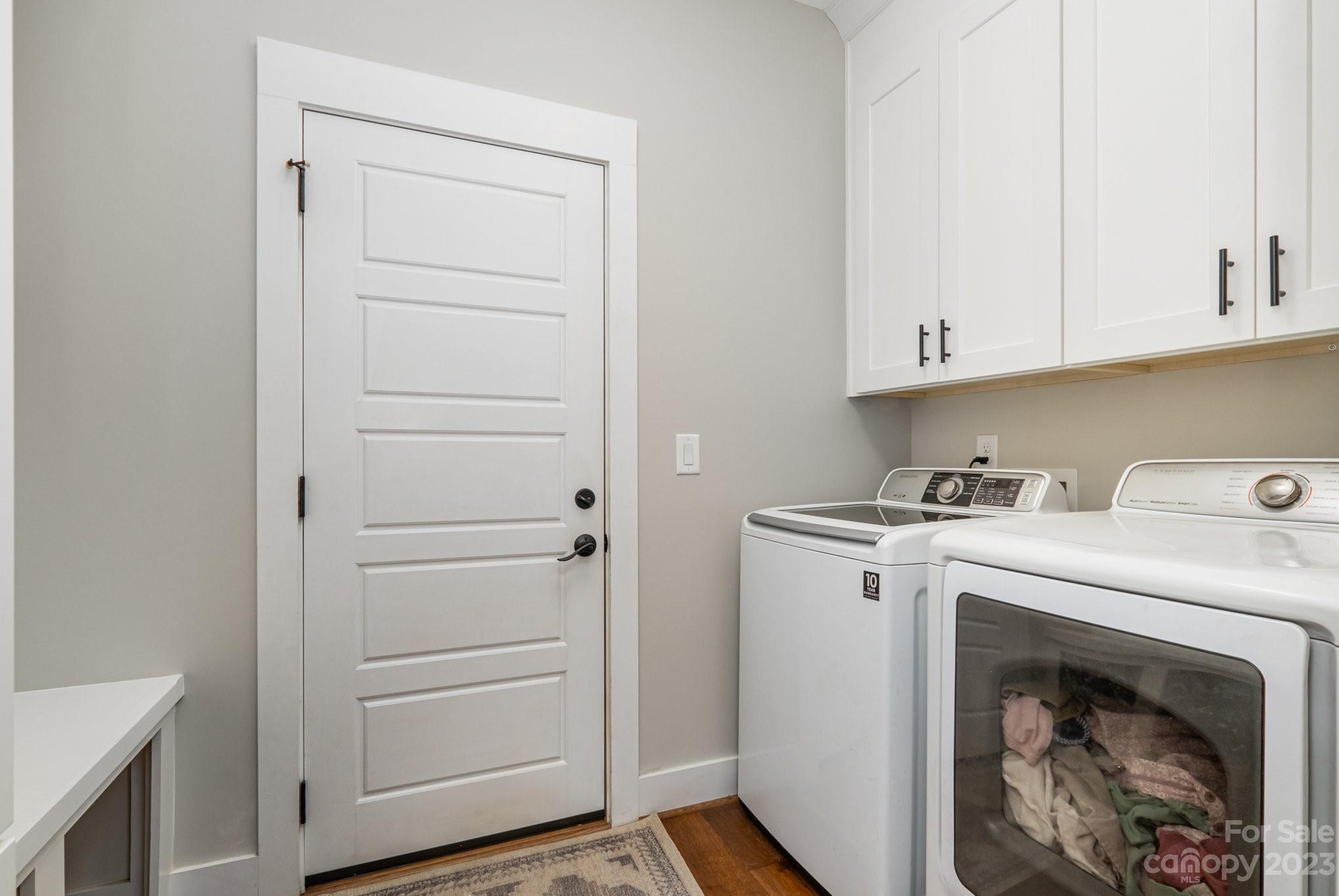 1007 Flat Rock Drive Monroe, NC 28110 - Photo 16 of 34 a utility room with dryer and washer