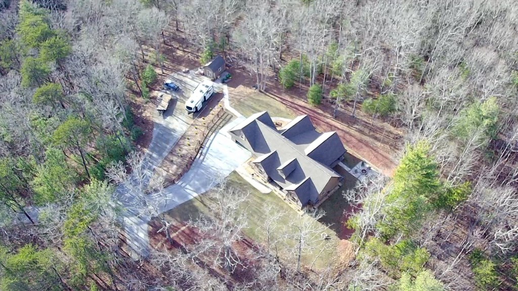 3331 Gumlog Road Young Harris, GA 30582 - Photo 6 of 39 an aerial view of residential house with outdoor space