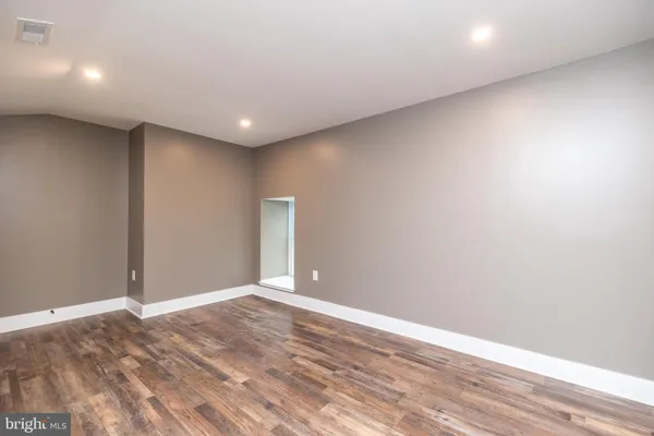 a view of empty room