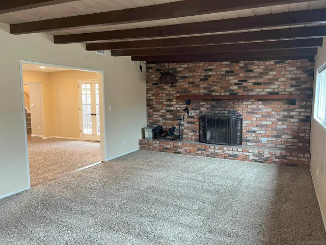 a view of empty room