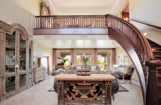 a view of entryway dining room and hall with wooden floor