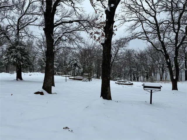 a view of street with trees
