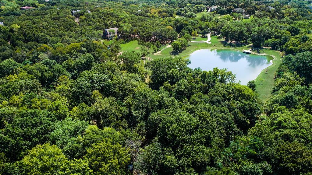 3325 Creek Road Keller, TX 76248 - Photo 16 of 28 an aerial view of a house with a yard and lake view