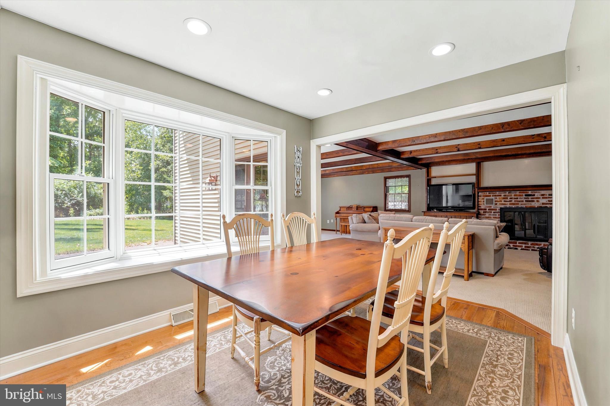 1980 Terwood Road Huntingdon Valley, PA 19006 - Photo 8 of 48 a dining room with furniture window and outside view