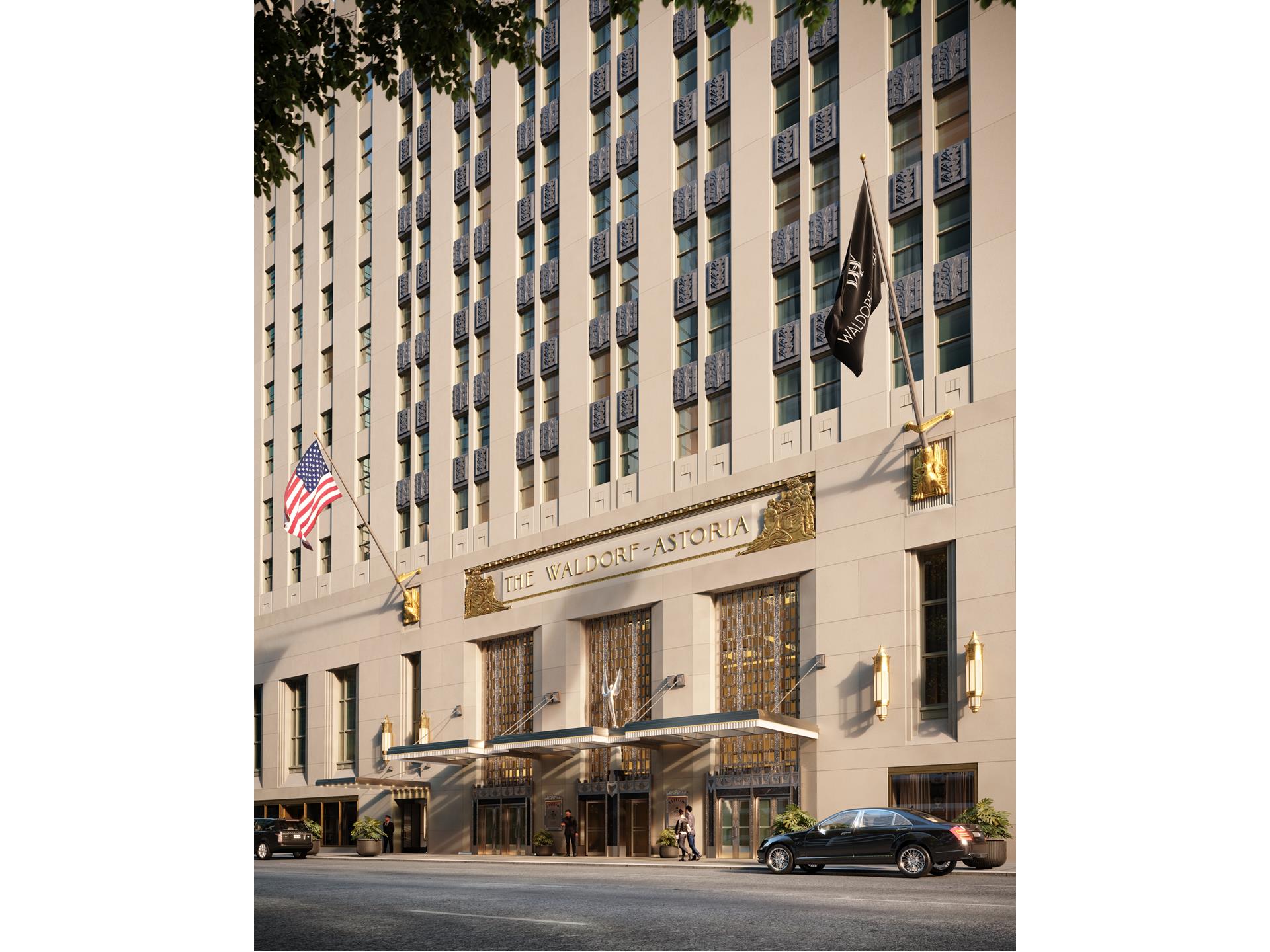 303 Park Avenue, Unit 3811 Manhattan, NY 10022 - Photo 1 of 48 a front view of a building with street