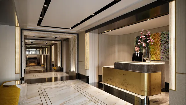 a bathroom with a shower and a sink