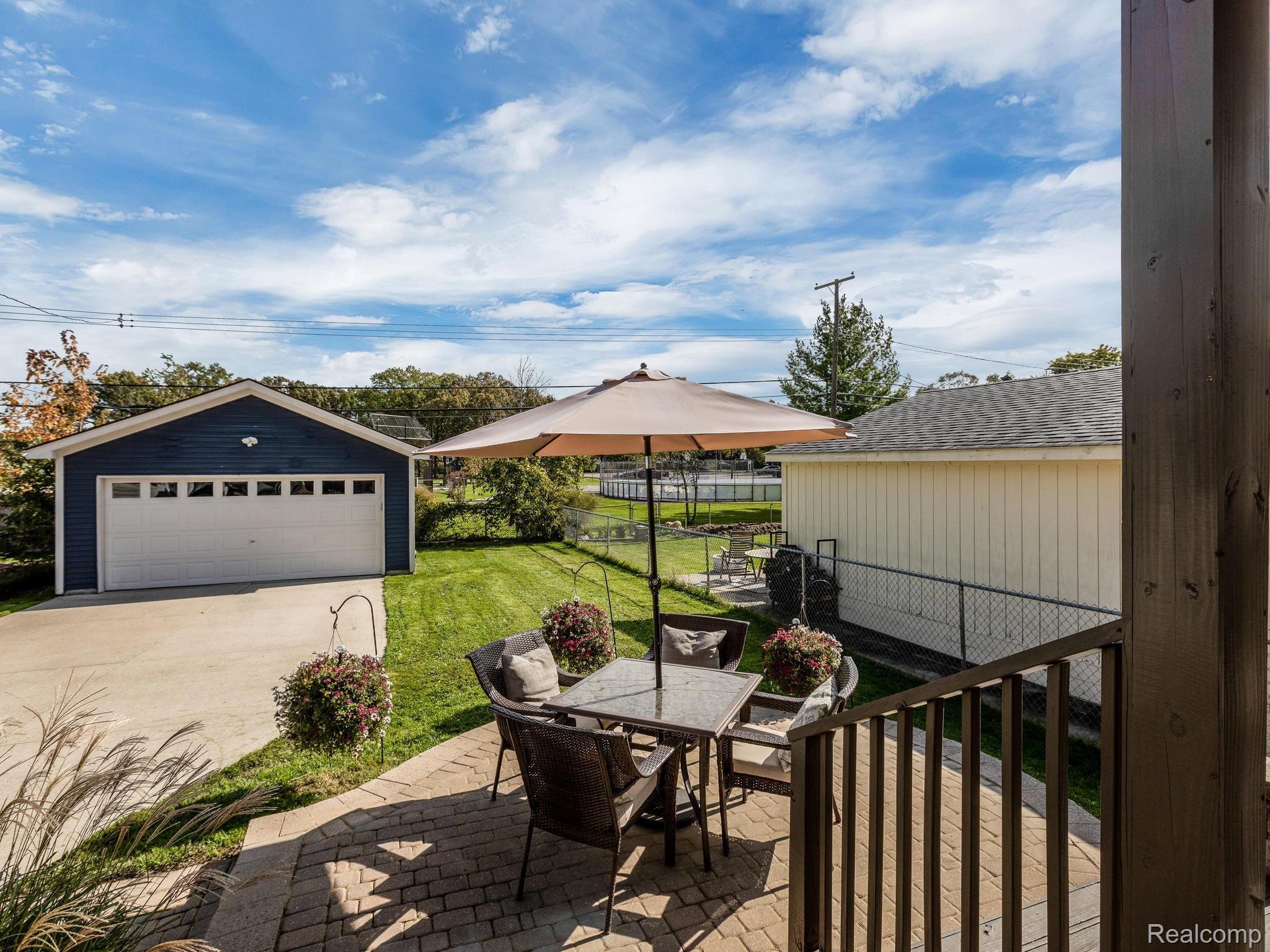 3132 Inman Street Ferndale, MI 48220 - Photo 27 of 37 Back deck and patio