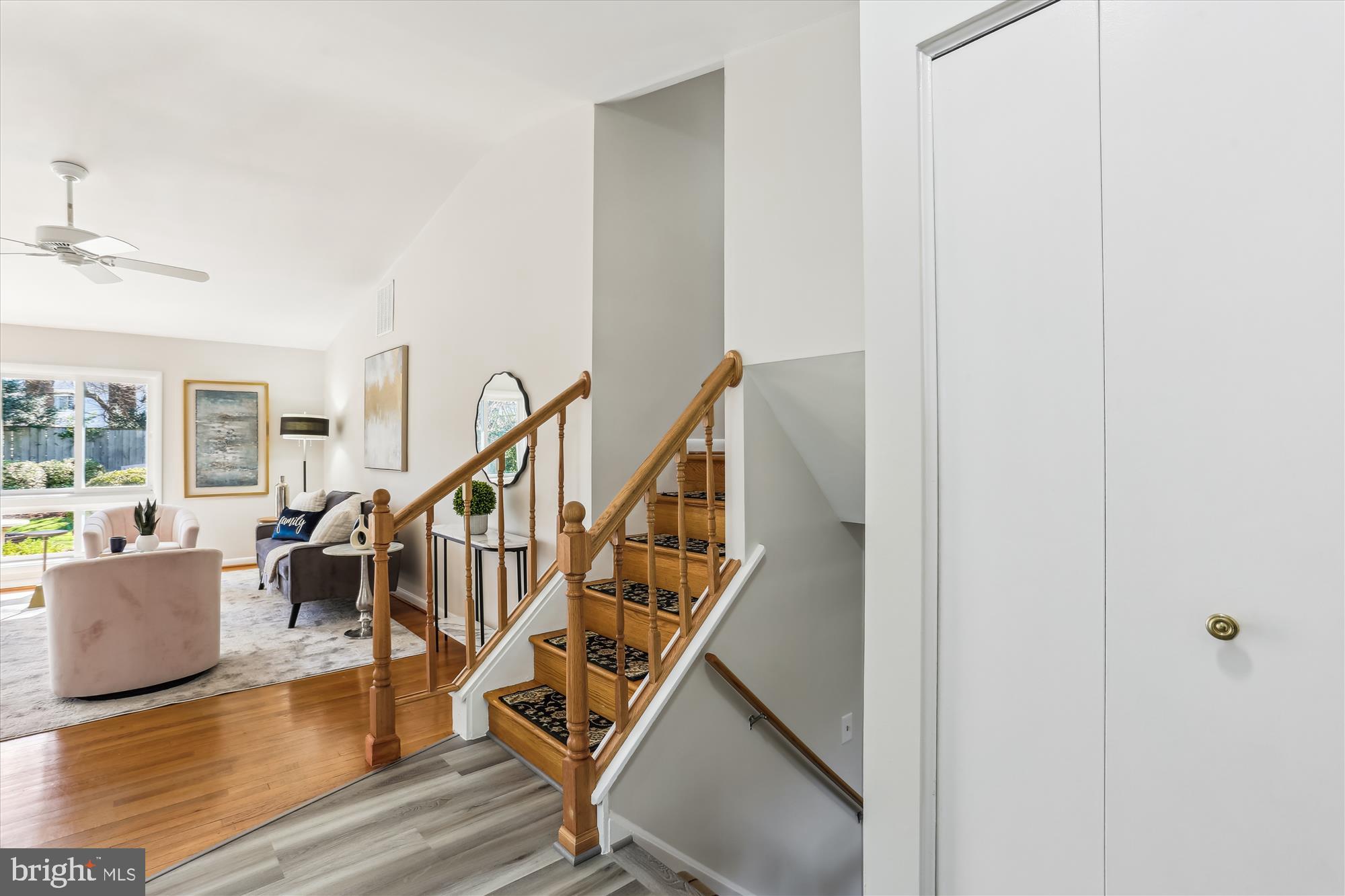9 Fulham Court Silver Spring, MD 20902 - Photo 18 of 53 a view of entryway and hall with wooden floor