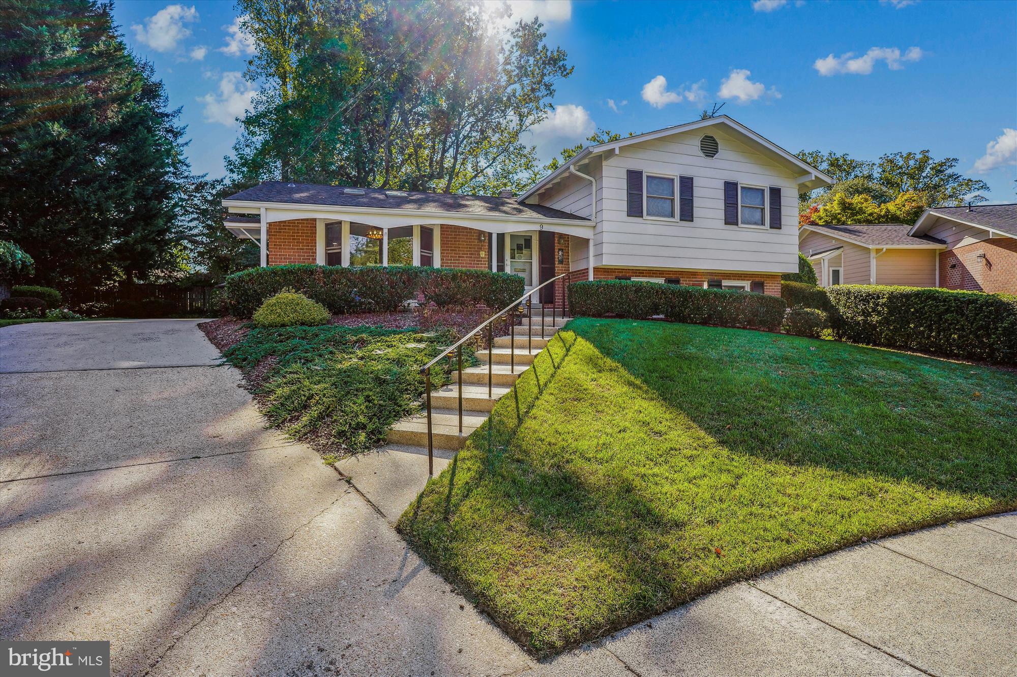 9 Fulham Court Silver Spring, MD 20902 - Photo 39 of 53 a front view of a house with a yard