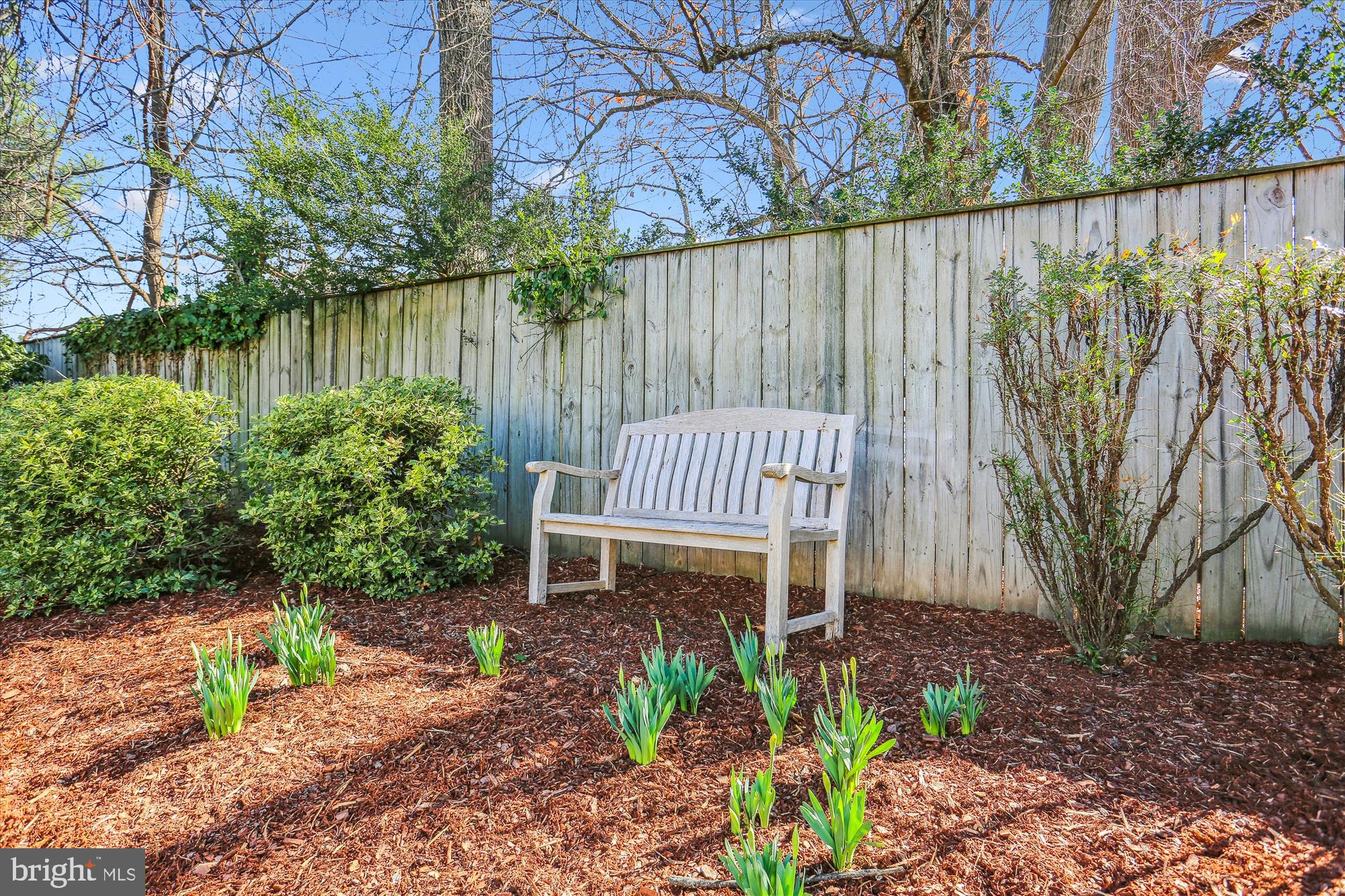 9 Fulham Court Silver Spring, MD 20902 - Photo 44 of 53 a garden view with a seating space