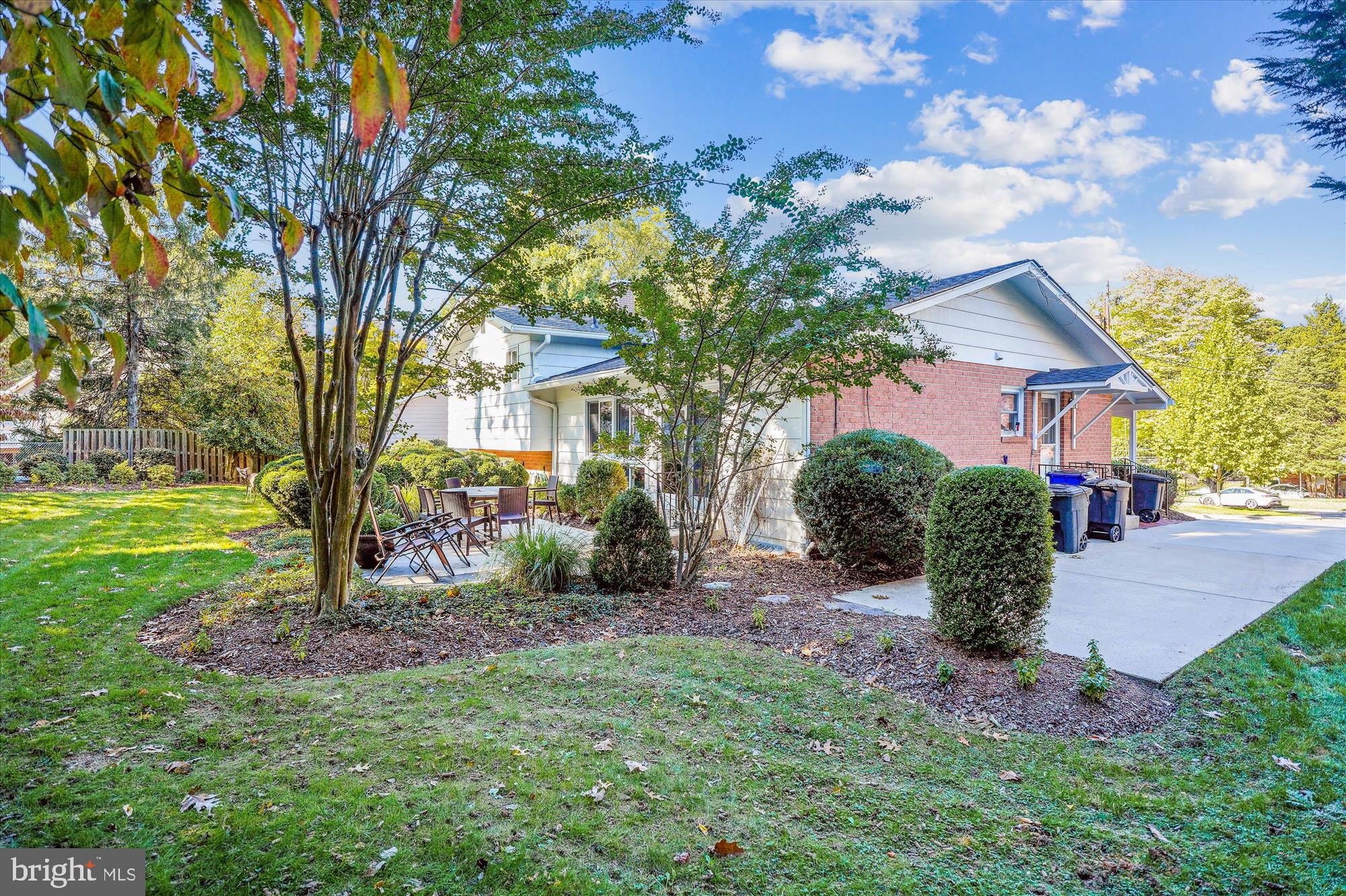 9 Fulham Court Silver Spring, MD 20902 - Photo 47 of 53 a view of a house with a tree and garden