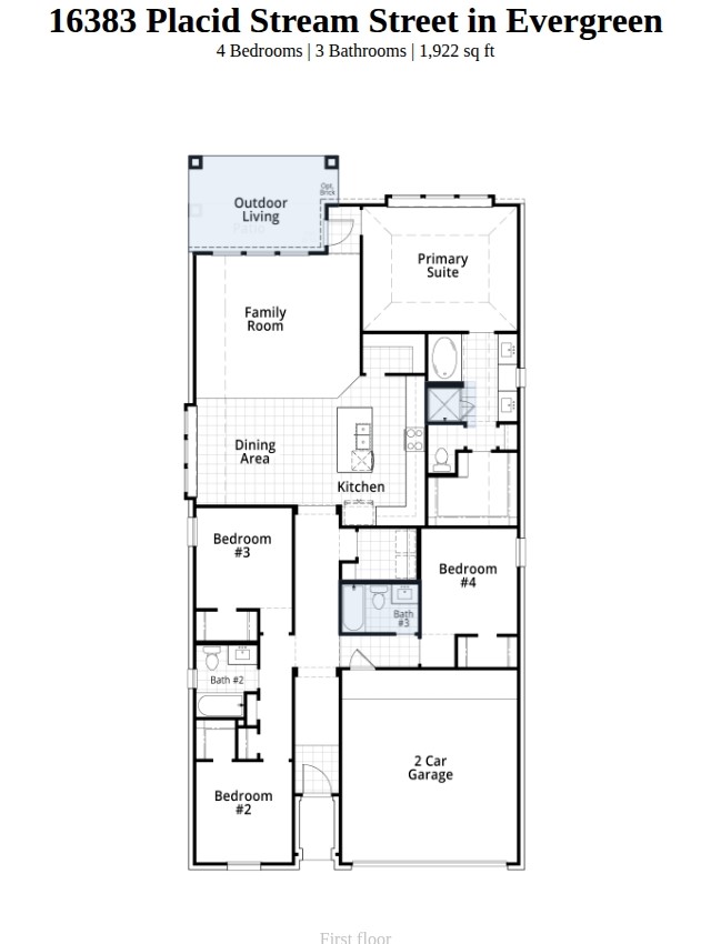 16383 Placid Strm Street Conroe, TX 77302 - Photo 3 of 15