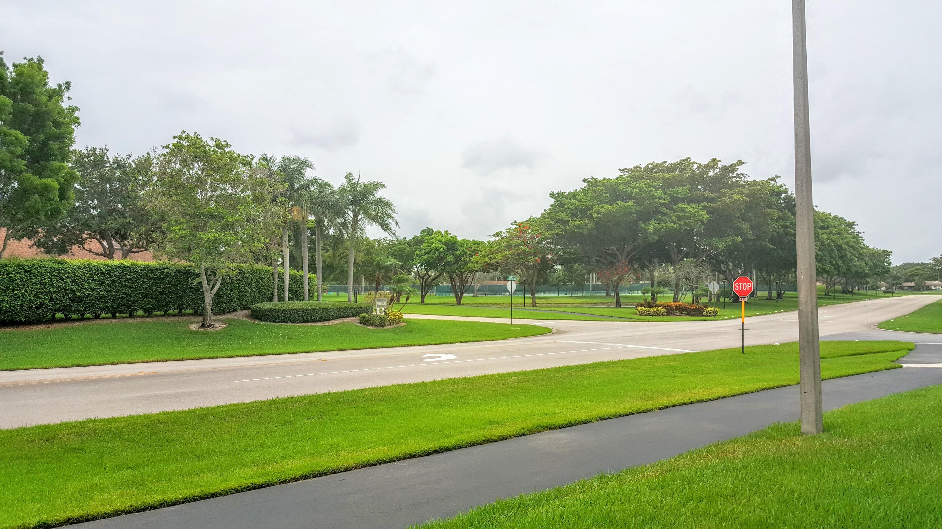 8228 Sweetbriar Way, Unit B Boca Raton, FL 33496 - Photo 11 of 35 street view-tennis courts