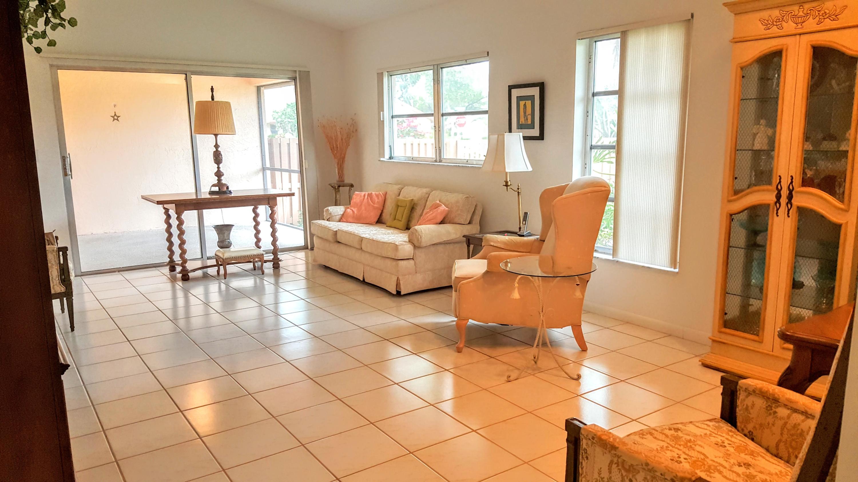 8228 Sweetbriar Way, Unit B Boca Raton, FL 33496 - Photo 12 of 35 living room