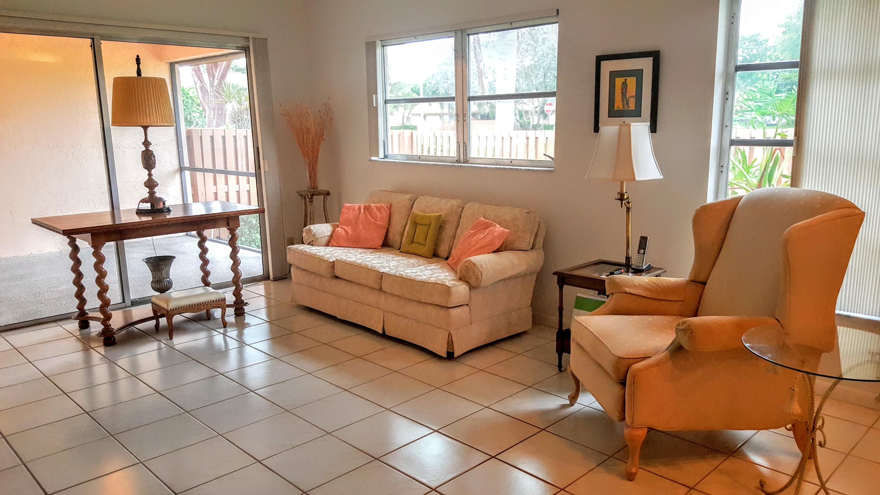 8228 Sweetbriar Way, Unit B Boca Raton, FL 33496 - Photo 13 of 35 living room