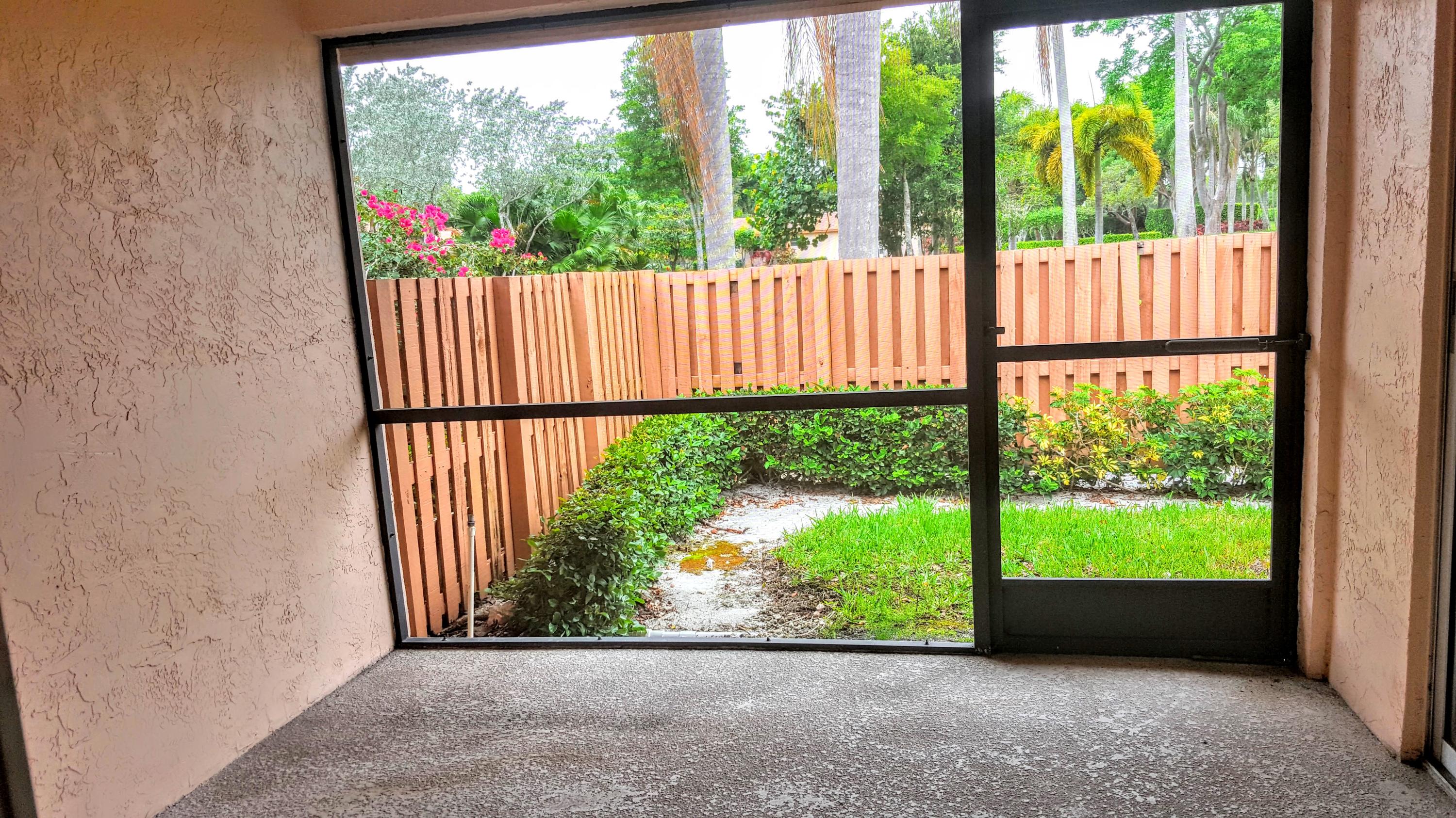 8228 Sweetbriar Way, Unit B Boca Raton, FL 33496 - Photo 28 of 35 screened patio