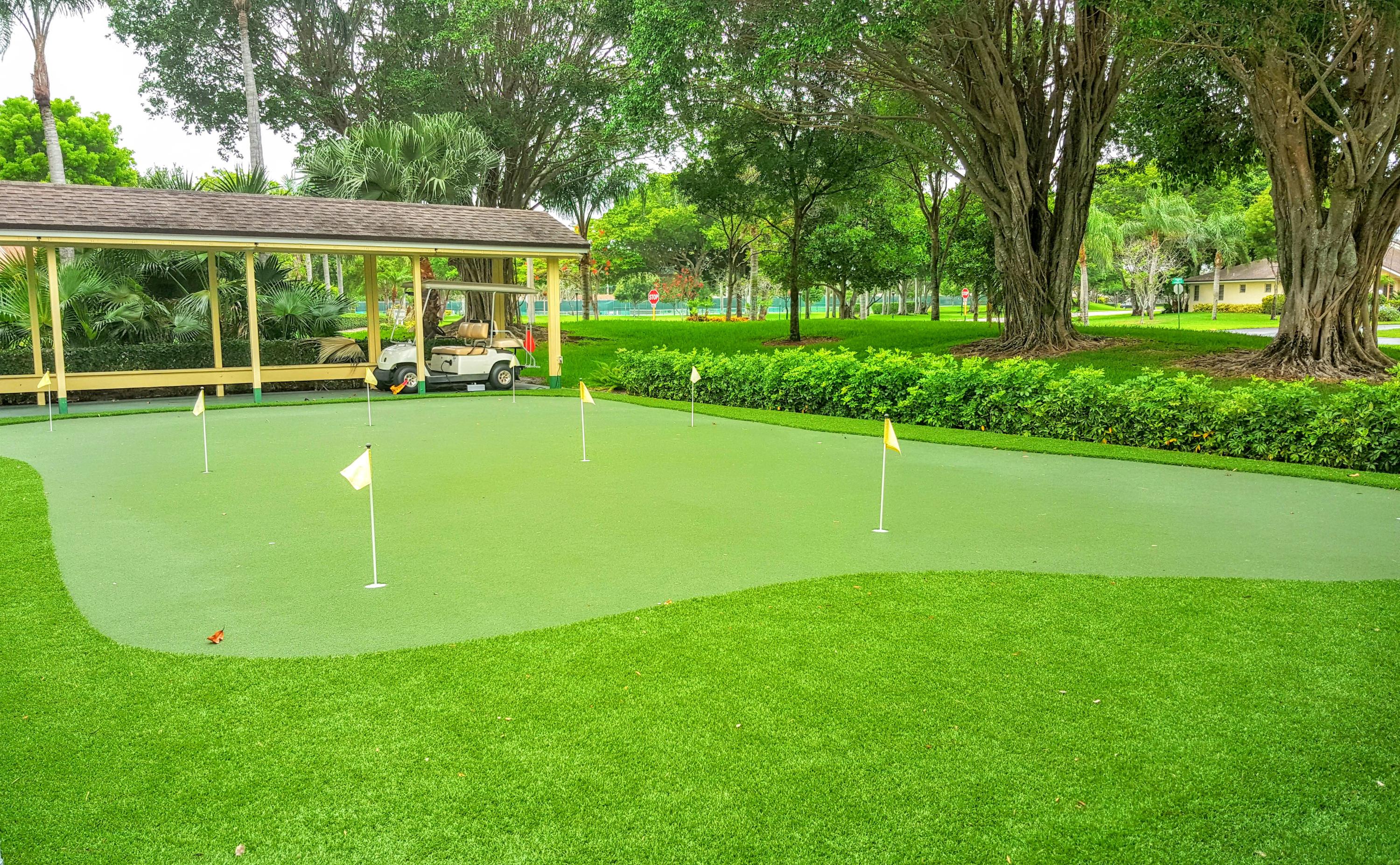 8228 Sweetbriar Way, Unit B Boca Raton, FL 33496 - Photo 9 of 35 putting green