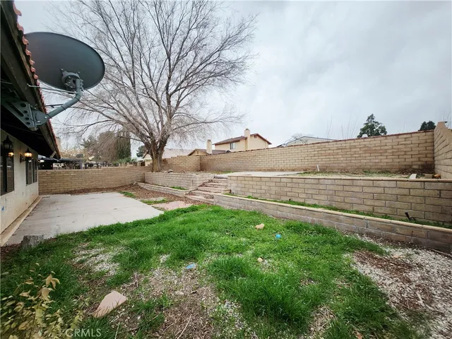 a view of outdoor space and yard