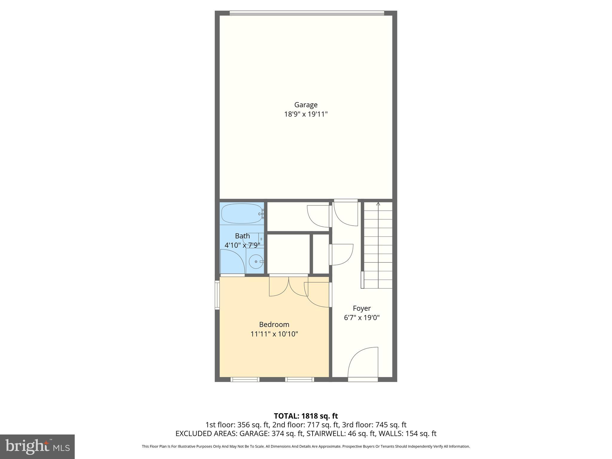 3406 Pintail Road Baltimore, MD 21222 - Photo 22 of 25 First Level Floor Plan
