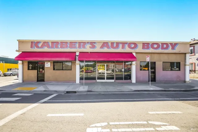 a view of street with shops