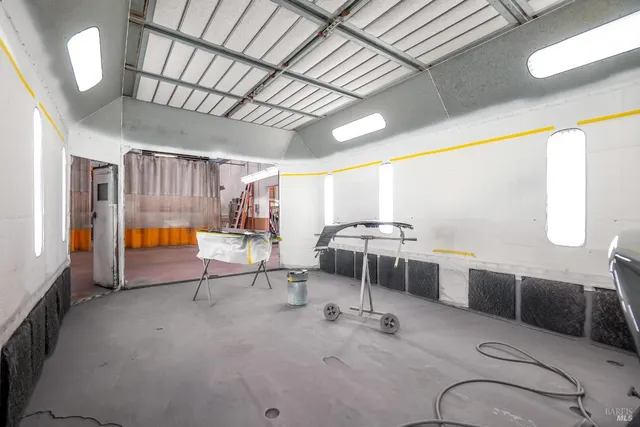 a view of balcony and staircase