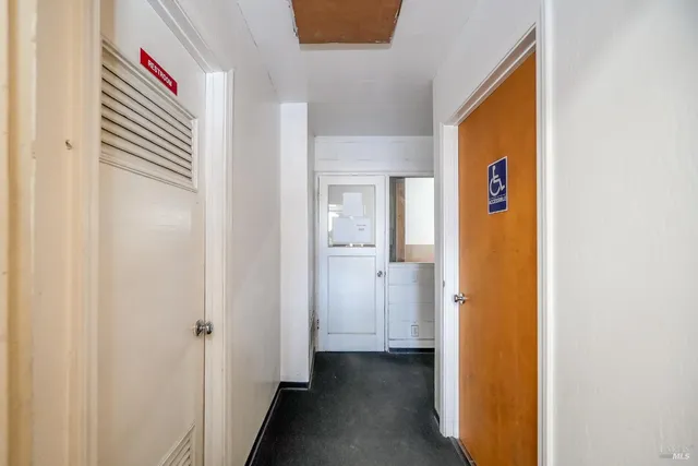 a view of storage and utility room