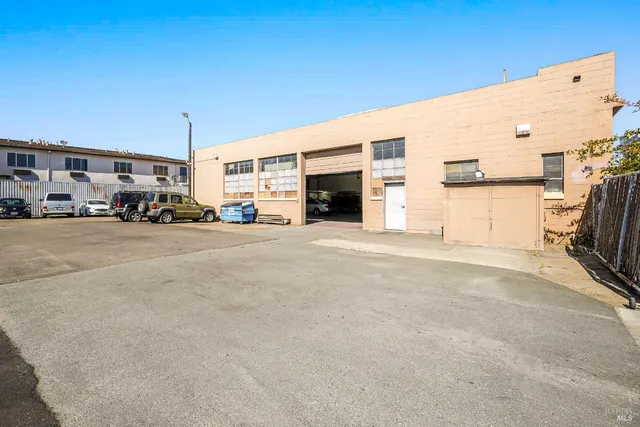 a car parked in front of a house