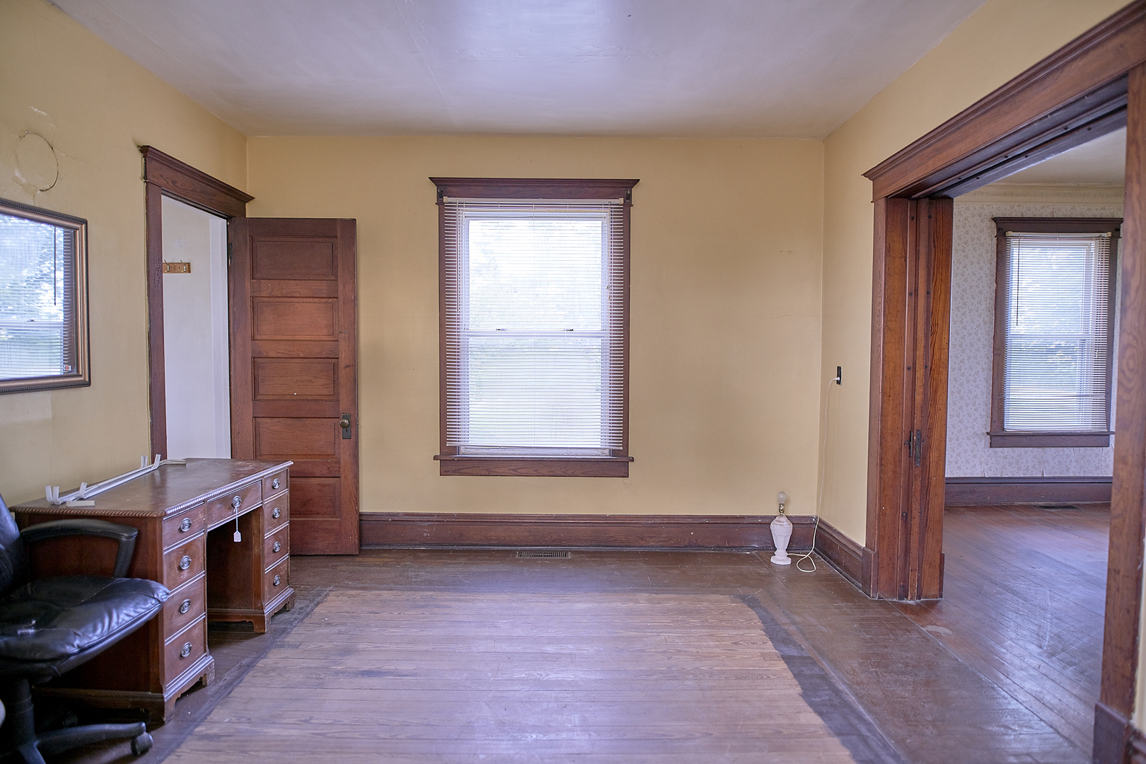 29721 East 3200 North Road Blackstone, IL 61313 - Photo 14 of 23 wooden floor and windows in a room