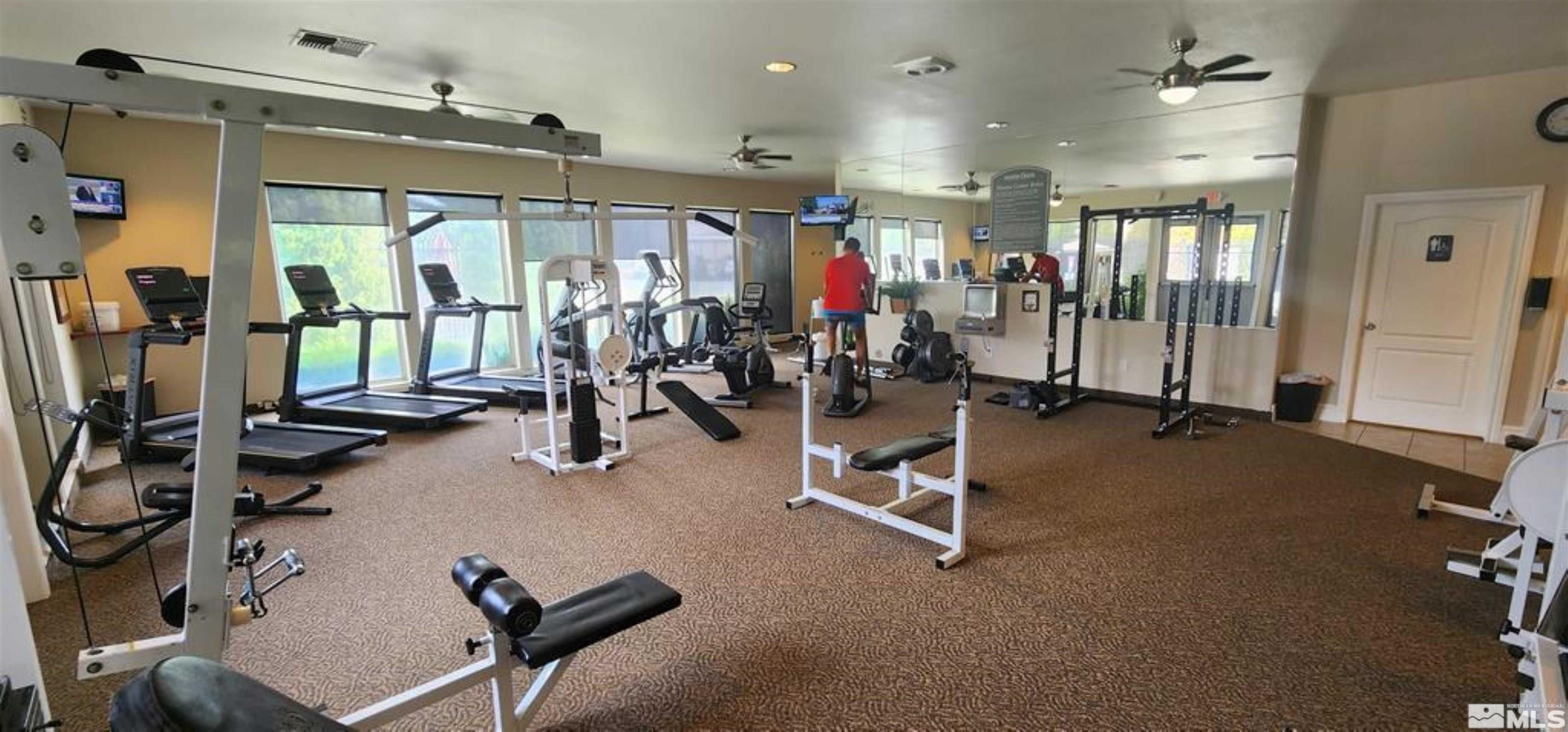 6850 Sharlands Avenue, Unit 2090 Reno, NV 89523 - Photo 7 of 10 a view of a room with gym equipment