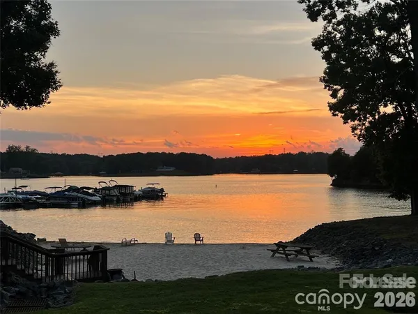 a view of lake with mountain
