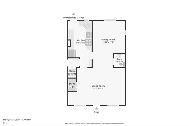 $539,900 | 510 Virginia Avenue, Oakmont, PA 15139