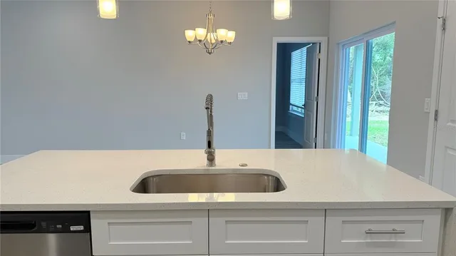 a close view of sink and tap