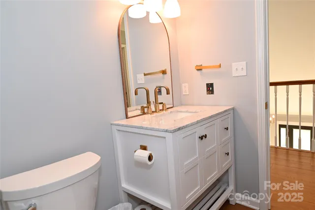 a room with washing machine