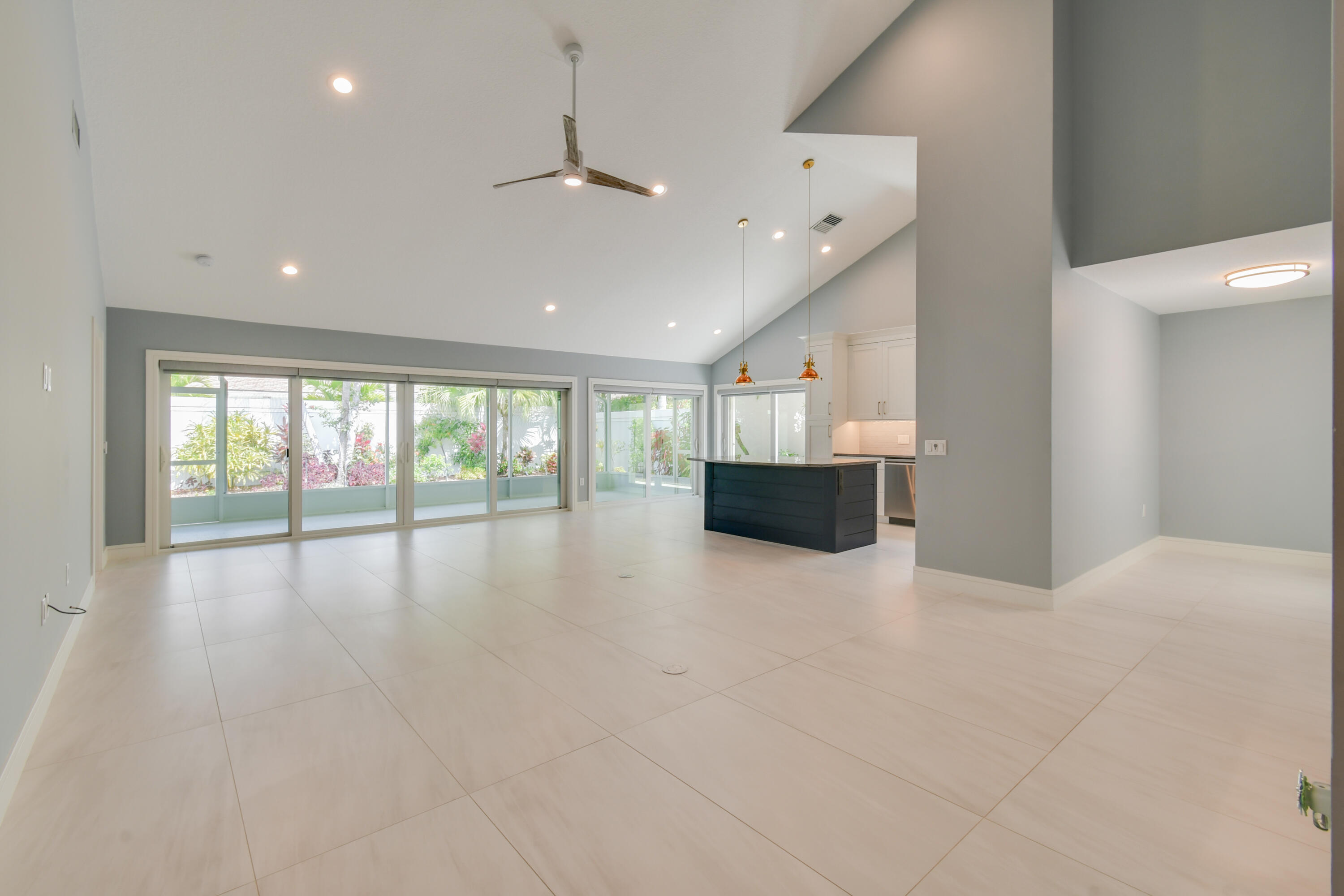 438 River Edge Road Jupiter, FL 33477 - Photo 8 of 80 Living area-Kitchen