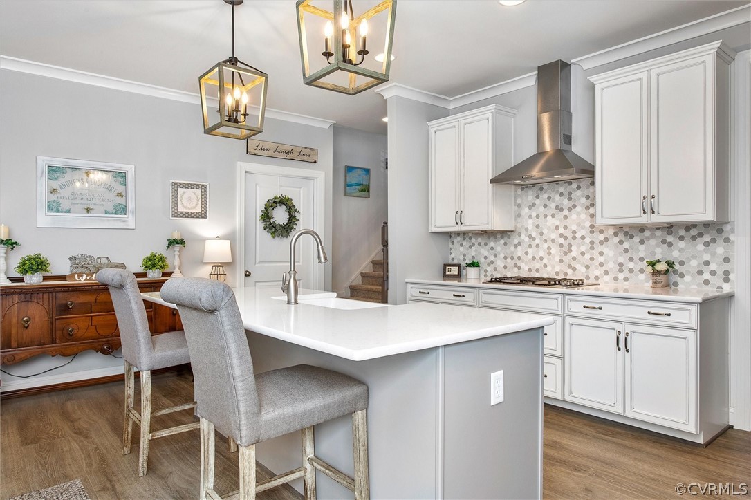 12233 Bremner Ridge Circle Manakin-Sabot, VA 23103 - Photo 14 of 49 a view of kitchen with sink dining table and chairs