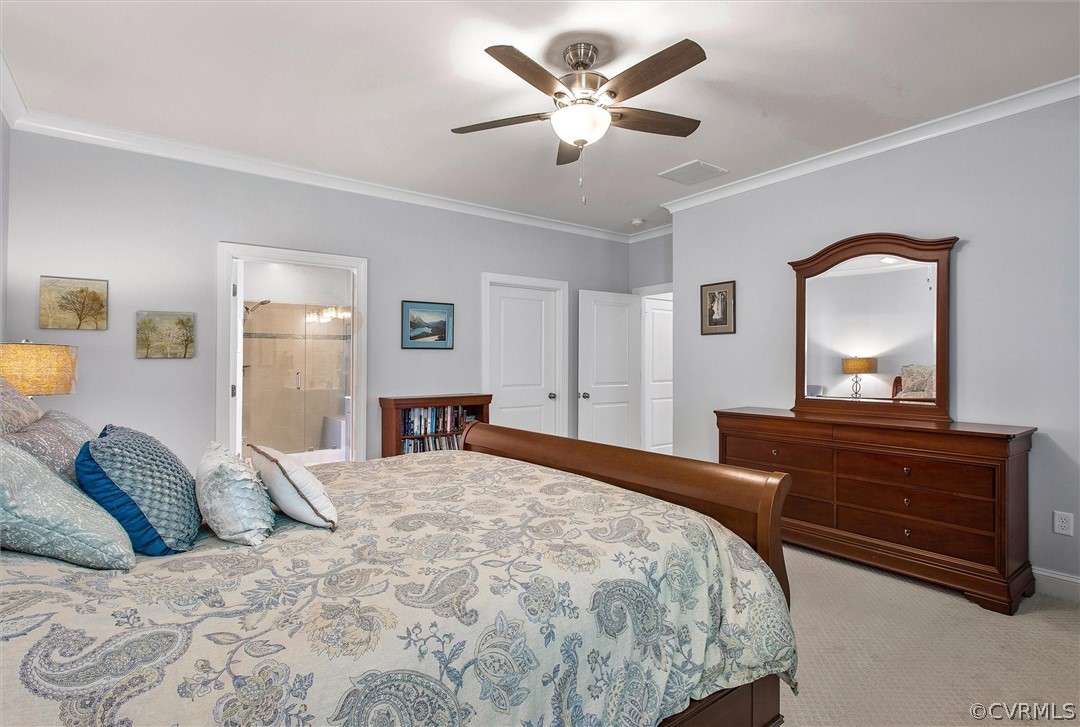 12233 Bremner Ridge Circle Manakin-Sabot, VA 23103 - Photo 28 of 49 a bedroom with a bed and a dresser