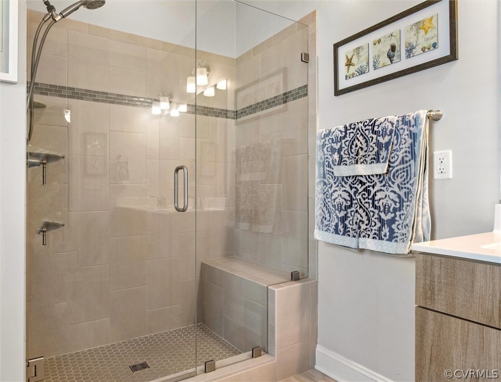 12233 Bremner Ridge Circle Manakin-Sabot, VA 23103 - Photo 30 of 49 a bathroom with a shower