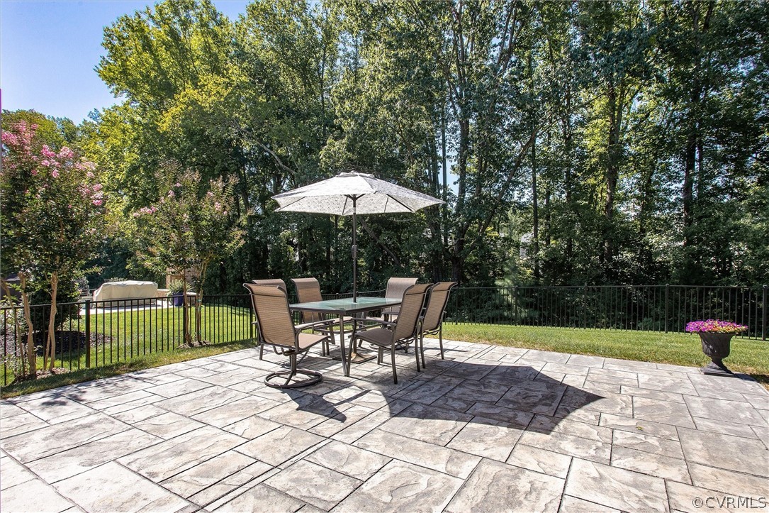 12233 Bremner Ridge Circle Manakin-Sabot, VA 23103 - Photo 38 of 49 a view of backyard with furniture and garden