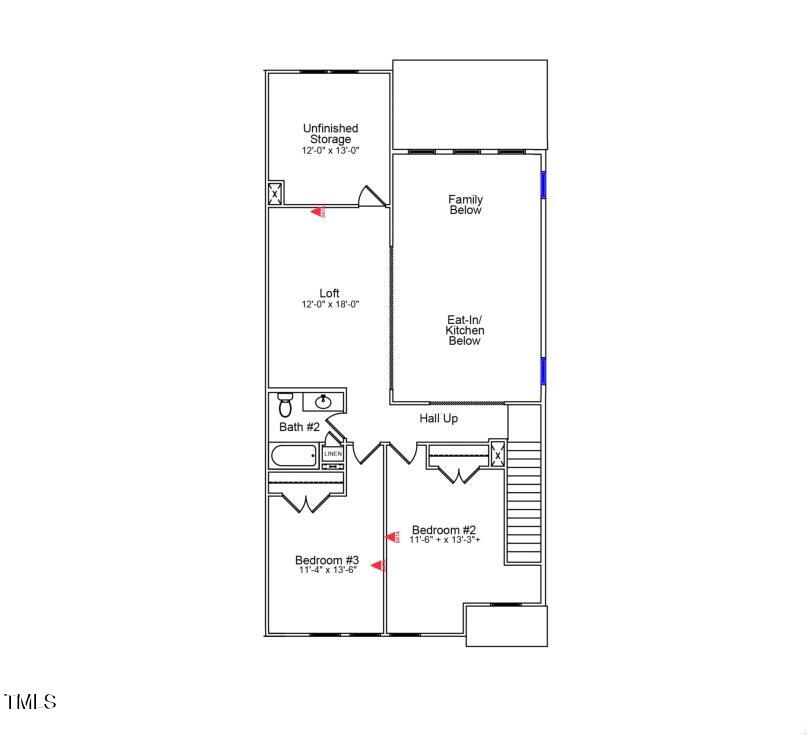 1207 Bell Heather Road, Unit 19 Durham, NC 27703 - Photo 25 of 39 2nd floor