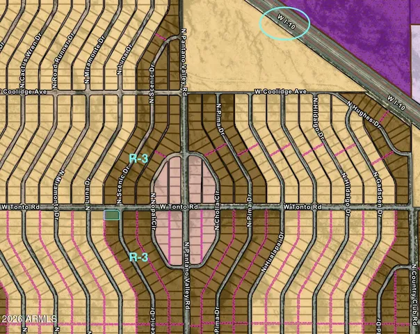 $19,500 | 5625 West Tonto(3 Residential Lots) Drive, Unit 28, Eloy, AZ 85131