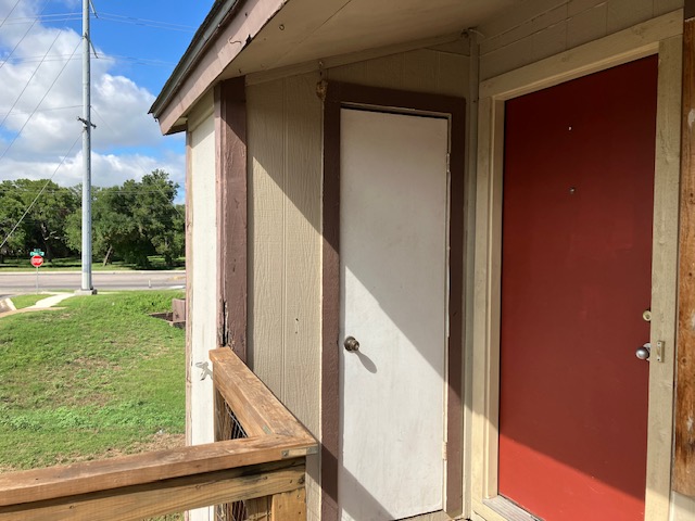 9902 Roxanna Drive, Unit C Austin, TX 78748 - Photo 1 of 1 a view of a house with a porch