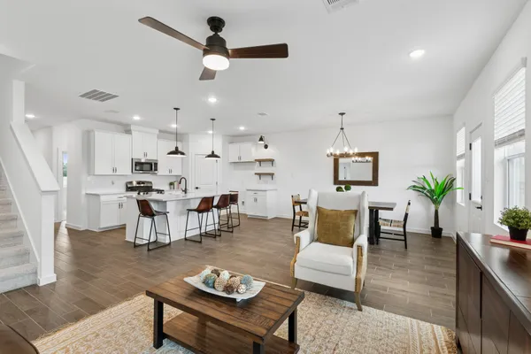 a view of small space
