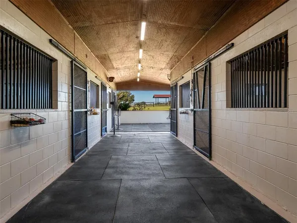 a view of a empty room