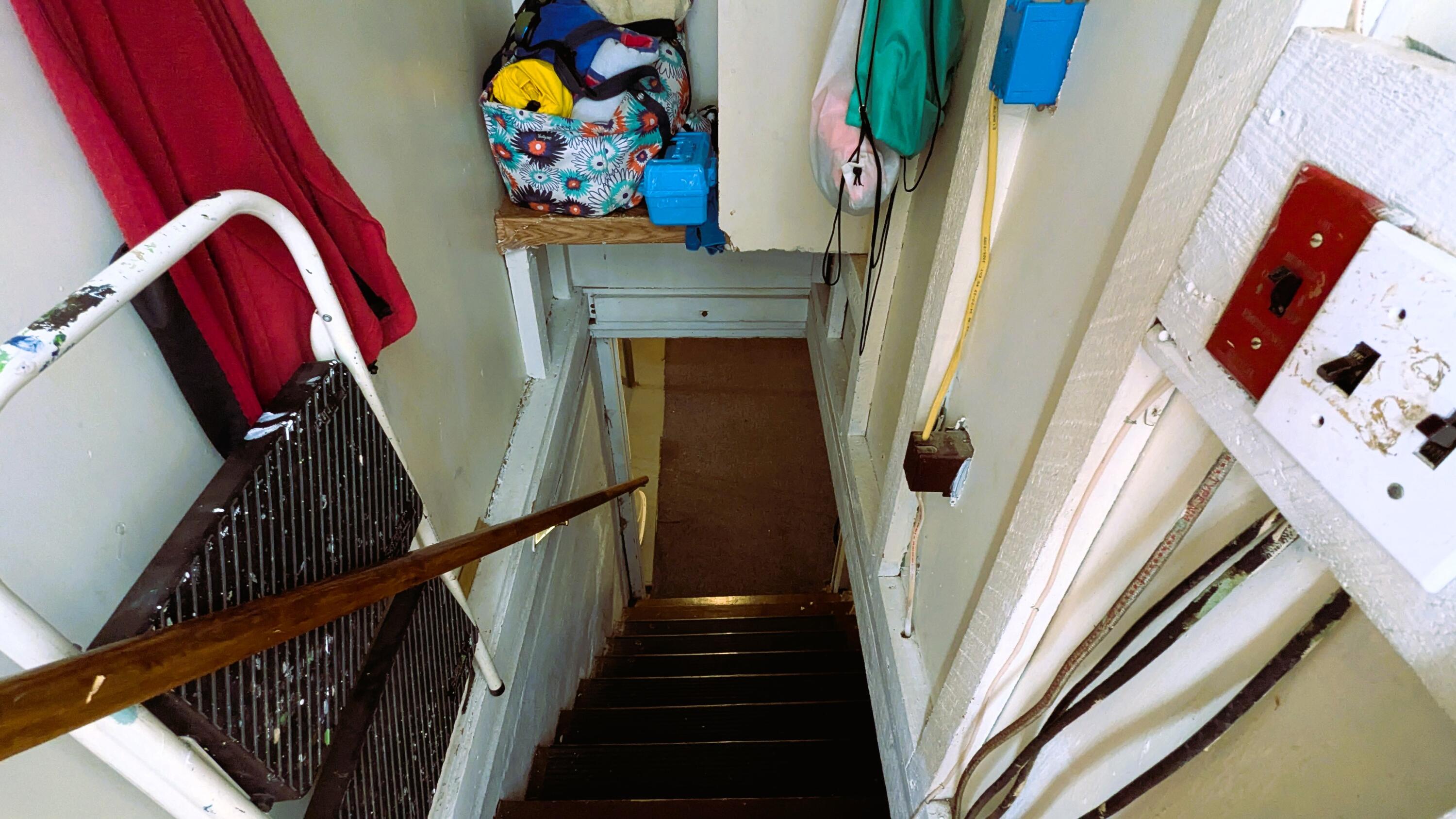 70 Waterville Road Norridgewock, ME 04957 - Photo 37 of 41 basement stairs