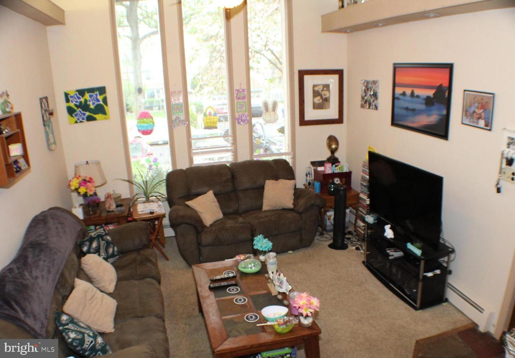 2114 River Road Bensalem, PA 19020 - Photo 8 of 27 Living room with large picture windows