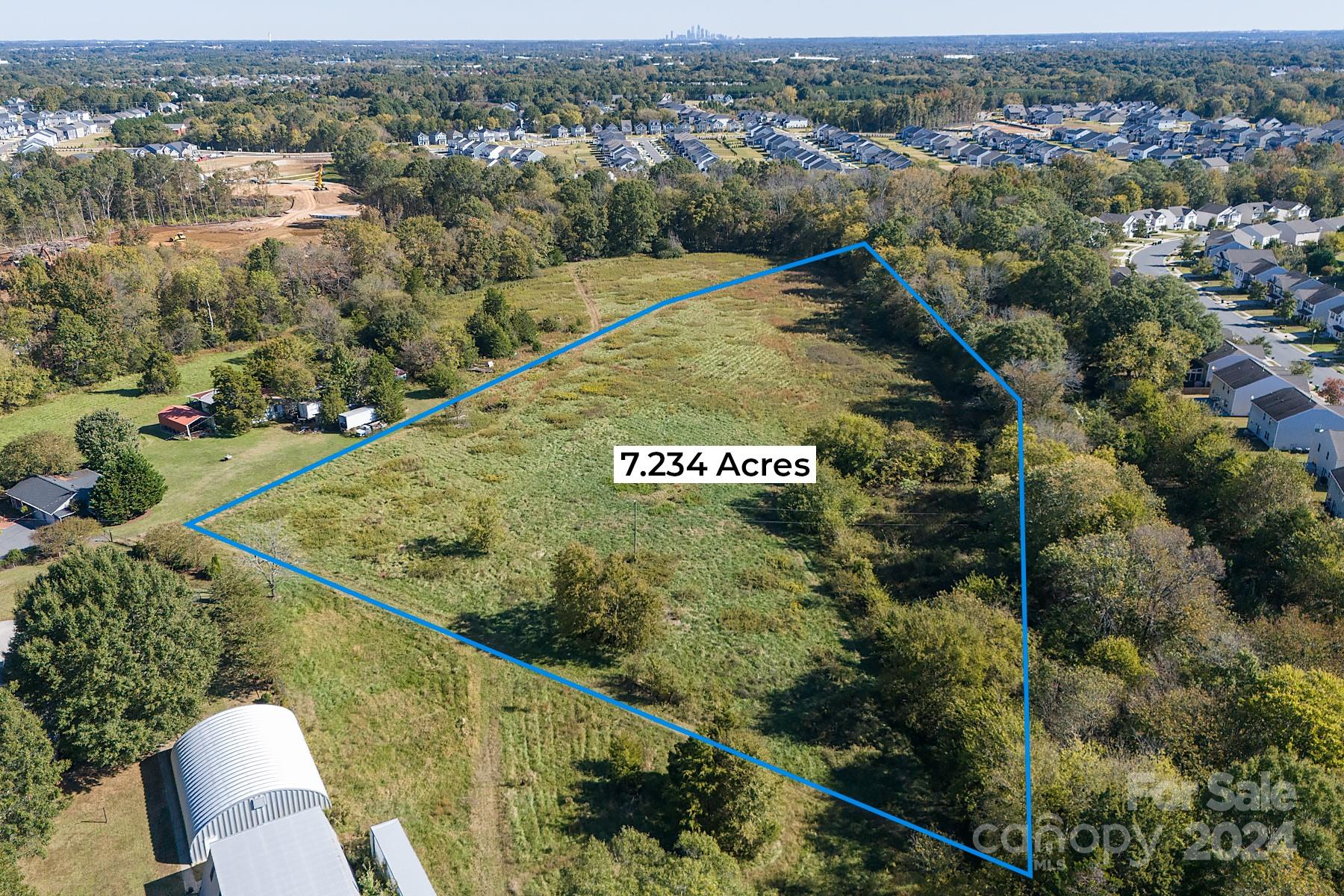 15207 Shopton Road West Charlotte, NC 28278 - Photo 14 of 15 an aerial view of residential houses with outdoor space